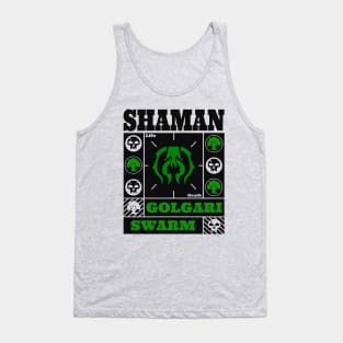 Golgari Swarm | SHAMAN | MTG Ravnica Guild Green & Black Design Tank Top